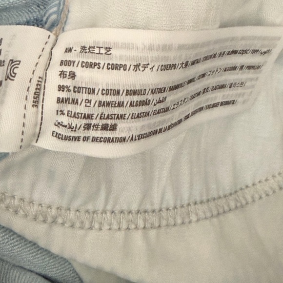 Hollister Women’s Blue Ultra High Rise Mom Stretch Jeans Pants Sz 8R/29 - Picture 9 of 11